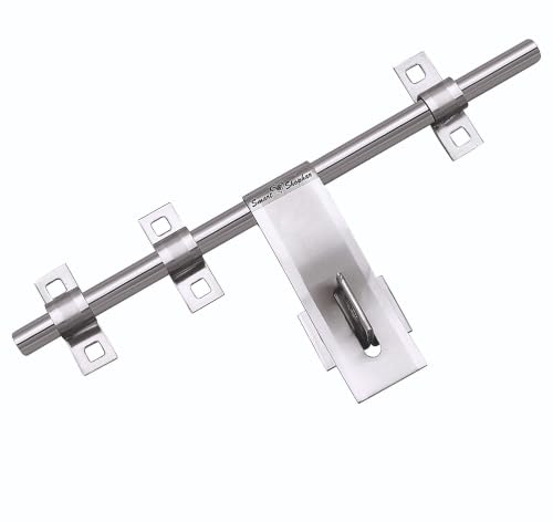 Image of Smart Shophar Stainless Steel Cube Aldrop 6 Inches Silver, Pack of 2 - Functional and Reliable Aldrop Set - Sleek Design, Quick and Simple Mounting, Secure Fastening