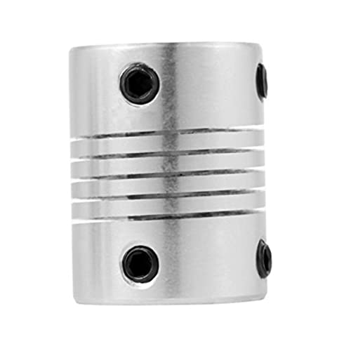 Coupling Step Motor 24 Pcs Thimble Step Motor Bellows Coupling Flexible Drive Coupling Winding Step Motor Aluminum Alloy Step Motor Stepper Motor Stepping Winding Step Motor #TOP1