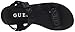Guess Women's Avin Sandal, Black, 8