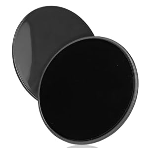 2PCS Core Sliders – Dual-Sided Gliding Discs for Abdominal Exercises – Versatile Workout Equipment for Carpet and Hard Floors