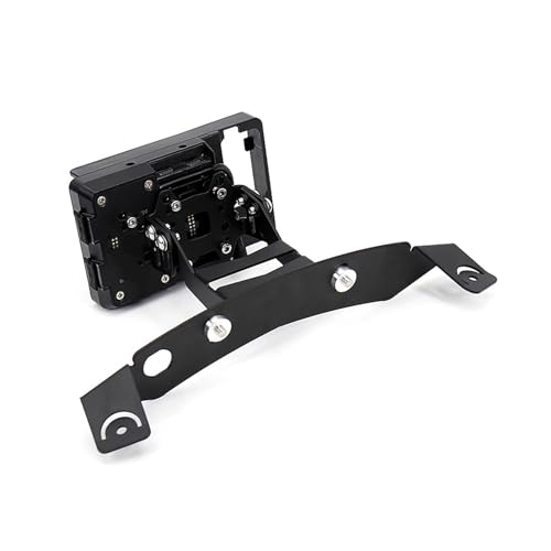 Support plaque navigation GPS moto BMW K1300GT finition aluminium