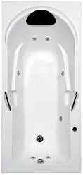 Banheira Hidromassagem Astra Capri Super Luxo 150cmx80cmx43cm - 04 Jatos Acrílico P4 Sem Aquecedor 110V