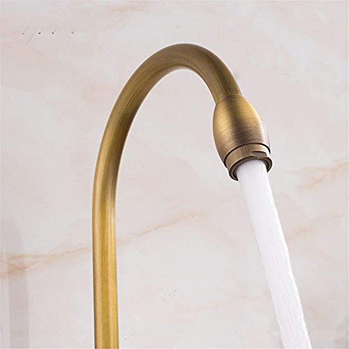 Robinet lavabo de table antique en cuivre pour cuisine authentique