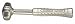 American Hammer AM2LNAG Lead Alloy Non Marring Industrial Hammer 2 lb, 3.5