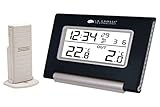 Formato de 12 o 24 horas La Crosse Technology WS9090IT - Estación meteorológica, (Calendario, 868 MHz, 21,6 x 19,6 x 4,6 cm), Color Negro (Importado)
