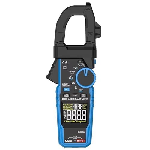 1000A AC DC True RMS Auto Range Pinza Amperimétrica Digital MESTEK CM87D Pro miniatura 2