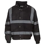 Rembourrage: Polyester. YOKO - Blouson d´aviateur CLASSIC - Adulte (L) (Noir)