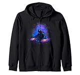 Shertvibes Funny DJ Astronaut Spinning Galaxies