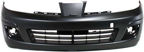 Evan Fischer Front Bumper Cover Compatible with 2007-2012 Nissan Versa Primed - NI1000245