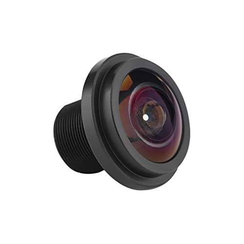 Fisheye Lens Fisheye 5MP HD Fisheye Security Camera Lens 1.7mm Length 185°CCTV Lens for Fisheye Security Cam