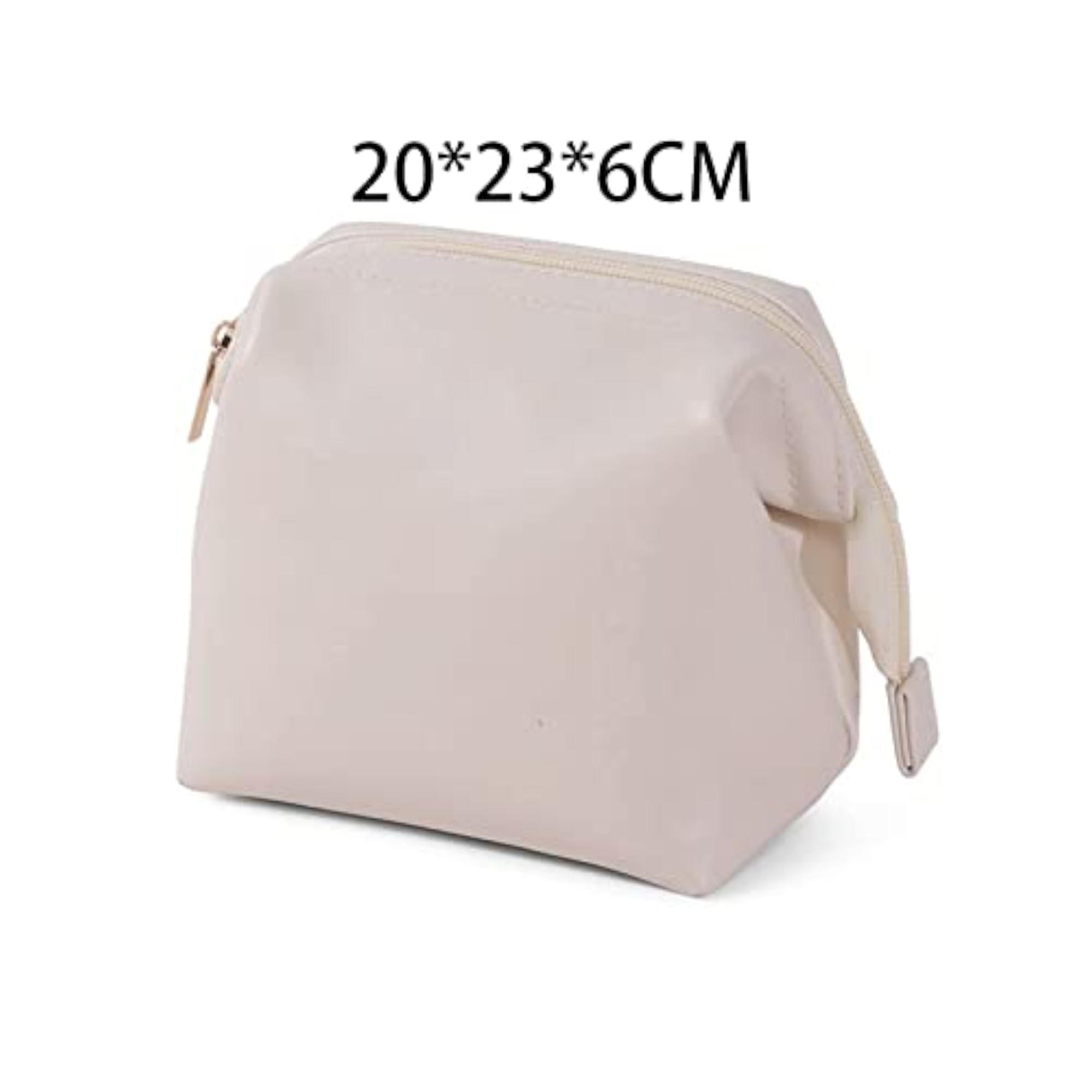 Mini Cosmetic Bag for Women, Classic Simple Design