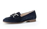 Gabor Damen Slipper, Frauen Halbschuhe,Moderate Mehrweite (G),schluepfschuhe,Loafer,Mokassins,Slip-ons,Slides,Dark-Blue (CDF),35.5 EU / 3 UK