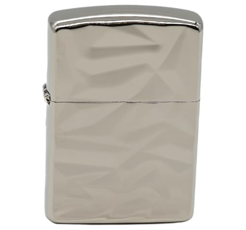 Encendedor Zippo Ice Feeling Oil Double-Sided Plateado