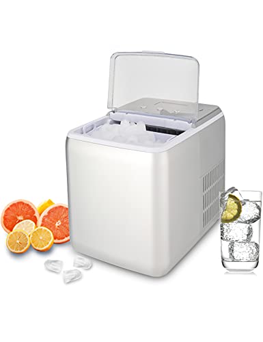 Máquina para hacer hielo de encimera 44lb/día 1.98lb capacidad miniatura 1