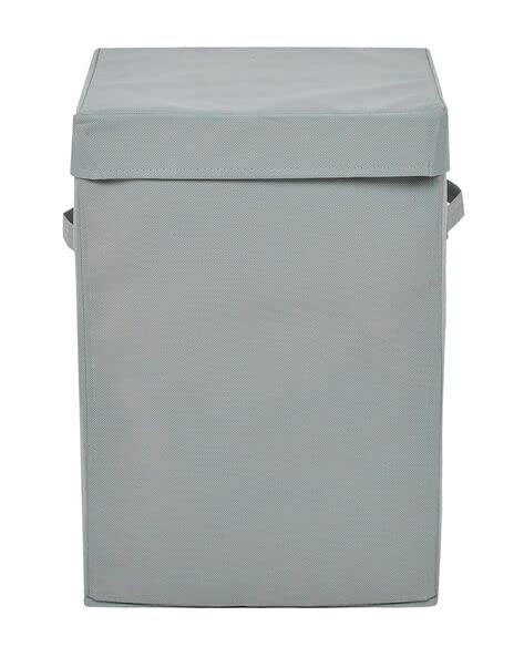 Rusabl Laundry Basket: Non woven- 75L – Grey at Rs. 369