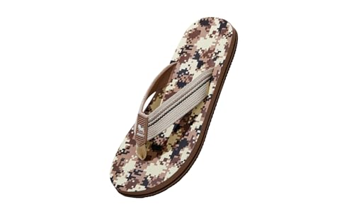 Image of Neeman's Pixel Art Flip Flops for Men | Slippers for Men