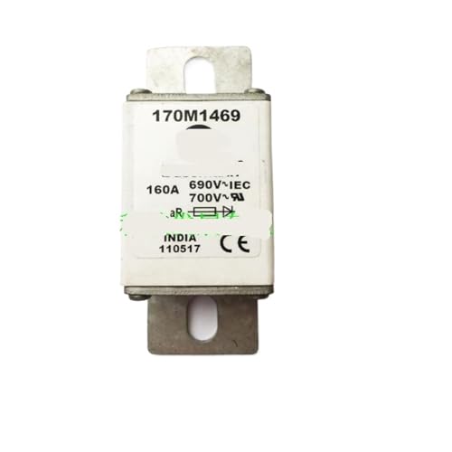 Fusible 170M1469 Bussmann 160A 690Vac AR taille 000 pour protection circuit