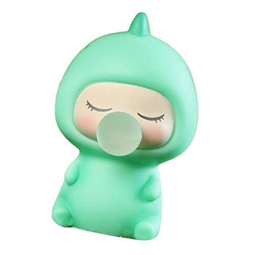 1 Unidade Decoração Verde Decoração De Mesa Estátuas De Animais De Resina Decoração De Resina Adorno