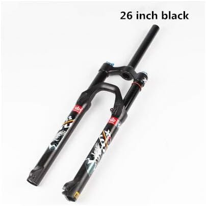 MEROCA air Shock Absorber Front Fork Mountain Bike Gas Fork 26 inch Shoulder Control Lock Damped Front Fork