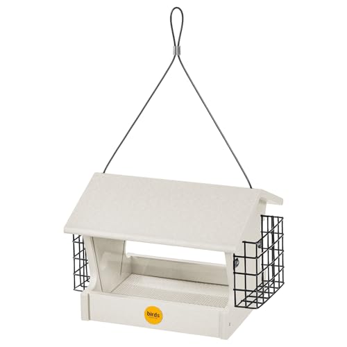 Birds Choice Hopper Bird Feeder with Suet Cages
