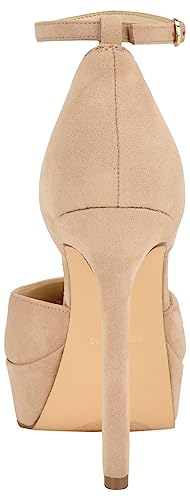 Nine West Women's Laken2 Pump, Barely Nude 110, 8.53