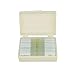 Prepared Whole Insects Microscope Slides Set, 10pcs Specimens for Kids Students Biology Class, Educational Gift (Whole Insects)