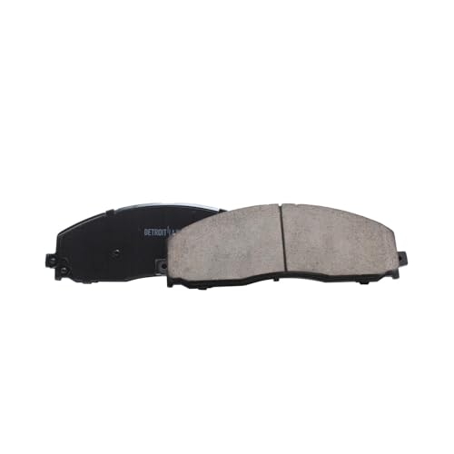 Image of Detroit Axle - RWD Front Brake Kit for Ford 2012-2022 F-250 2013-2022 | F-350 Super Duty [SRW] Disc Brake Rotors Ceramic Brake Pads 2014 2015 2016 2017 2018 2019 2020 2021: 14.29 inch inch Rotor