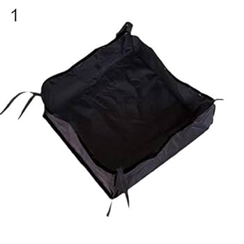 RORPOIR Pushchair Storage Bag Stroller Bottom Basket Shopping Organizer Hanging Pouch For Toys Diapers