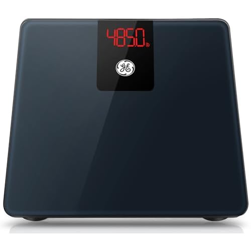 GE Bathroom Scale for Body Weight 500lbs, Digital Weight Scales Heavy Duty