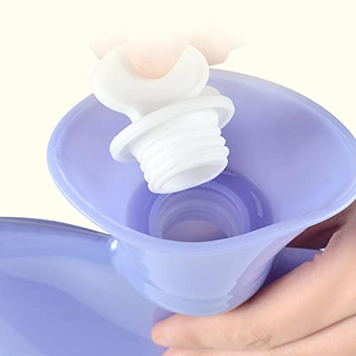 Bouillotte bouteille d'eau chaude UKKO en peluche mini sac portable pour pieds et mains - 3