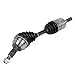 SCITOO Front Left Right CV Axle Half Shaft Fit for Hummer H3 3.5L,for Hummer H3 3.7L,for Hummer H3 5.3L,for Hummer H3T 3.7L,for Hummer H3T 5.3L 2006-2010 66-1417
