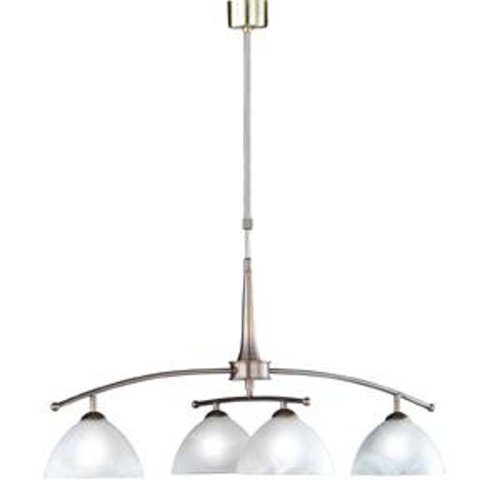 Honsel 75024 - Lámpara de techo 4 x 40 W, E14