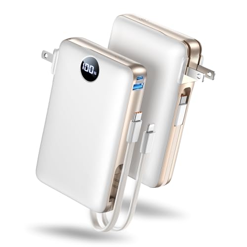 Tzumi 50000mAh Power Bank with Built-in Cables
