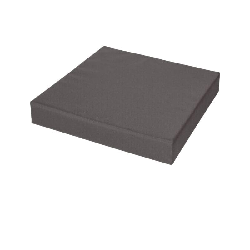 LOVO Garden Chair Seat Pad, 4cm Thick Cushion for Outdoor, Indoor Patio Chairs, Soft Durable Seating Pad, Weather-Resistant, Home, Garden, Balcony & Dining (Grey, 22" x 22" x 4 cm)