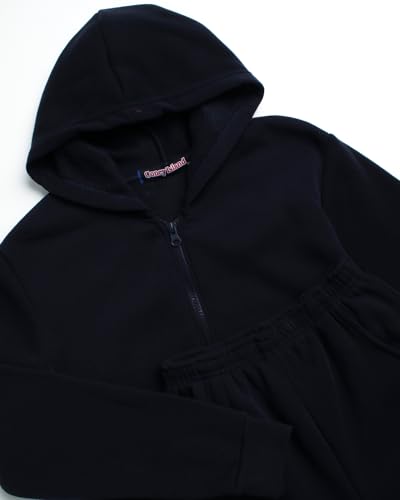 Coney Island Boys Sweat Suit Set - 2 Piece Soft Fleece Zip Up Hoodies and Athletic Jogger Sweatpants for Boys (Sizes: 5-16)3