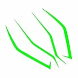 Motorcycle Decal Sticker, Fairing Decal Vinyl Sticker, Reflective Helmet Sticker Bike Decals Compatible with Kawasaki Ninja 400 H2 H2SX (Green)