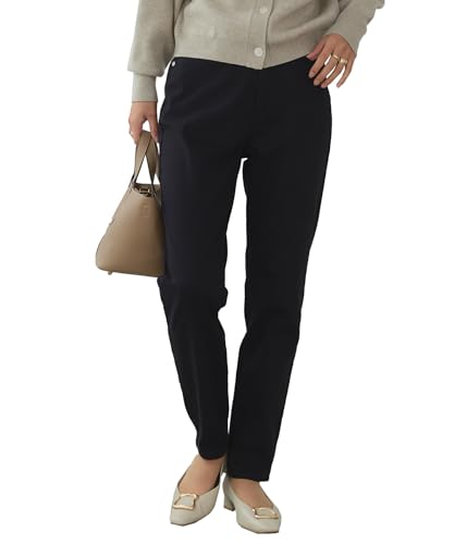 あったか 裏起毛 パンツ スリムフィット ストレッチ