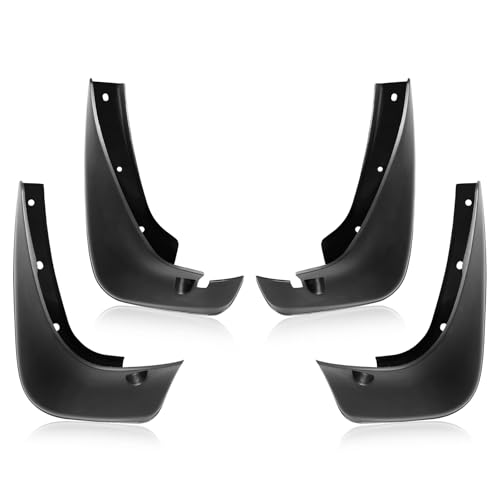 Image of 2003 Highlander Mud Flaps Mud Guards Compatible with Toyota Highlander 2003-2006 Splash Guard No Drilling Required All Weather Mudflaps(Set of 4)