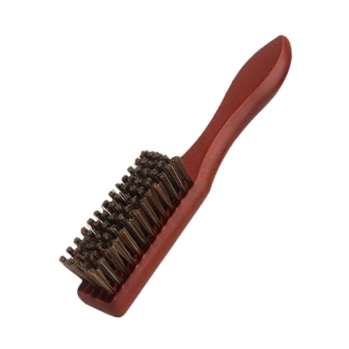 Beatifufu Barber Brush Portable Oil Head Brush for Men Beard Comb for Men Shredded Hair Supple Hair Grooming