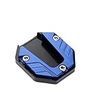 Motorrad ständerpolster Motorrad-Fußstütze, rutschfest, Mit Erweiterter Basis, Verlängerter Seitenhalterung, Verlängerungsplatte, Fahrset, Montagezubehör