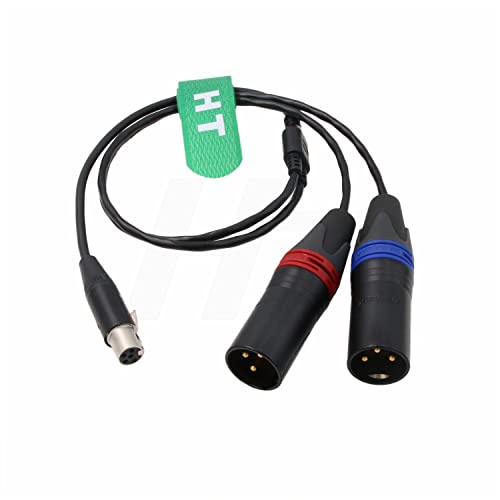 Câble audio mini XLR 5 broches pour Zaxcom QRX200 et mélangeur Sound Devices