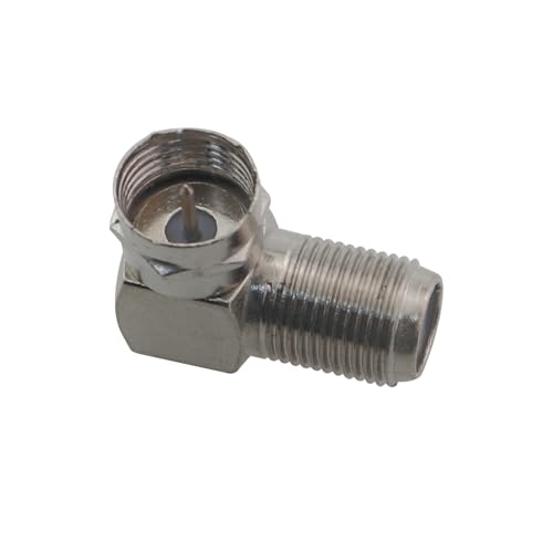 Conector coaxial F tipo ángulo 90° pack 6 miniatura 3