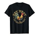 Camiseta Key West Rooster FL The Conch Republic Island Camiseta