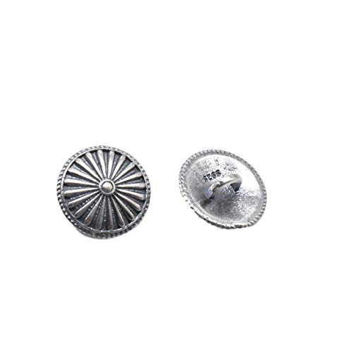 Fermoirs boutons ronds argent 925 pour sceller vos souvenirs à travers vos bijoux et vêtements