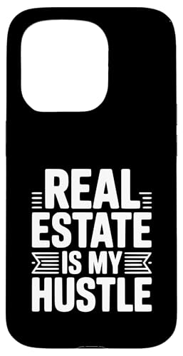 Real Estate is My Hustle ���`�x�[�V�����̈��p �X�}�z�P�[�X iPhone 15 Pro �p