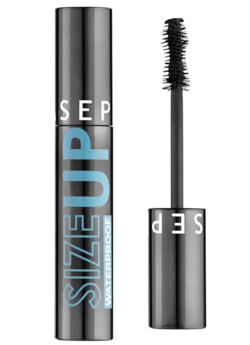 Sephora Collection Size Up - Máscara de pestañas (impermeable, 14 ml), color negro
