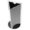 Hemobllo Rotatable Acrylic Sign Holder Menu Display Stand with Stable Base for Restaurant Tabletop Double Sided Paper Holder for Posters and Menus