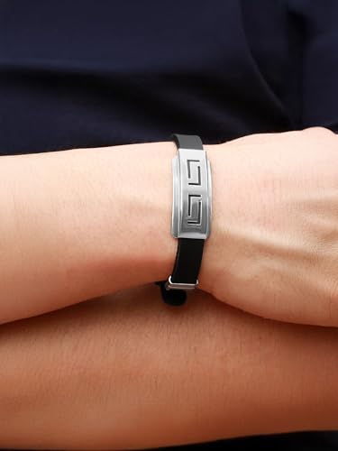 Yellow Chimes Bracelets for Kids | Leather Bracelet for Girls & Boys | Leather Silicon Wristband for Boys & Girls | Unisex Accessory Jewellery | Birthday Gift