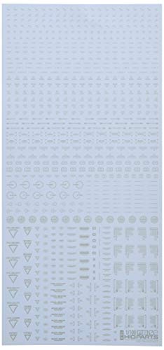 Autocollant RB02 caution decal 1/100 idéal pour le modélisme et les détails de robots