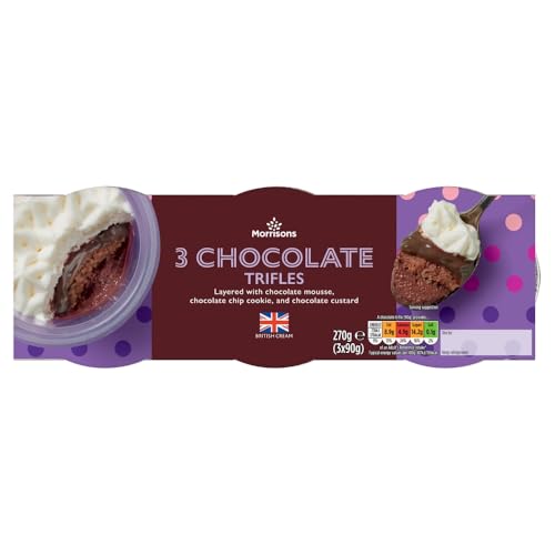 Morrisons Chocolate Trifles 3pk